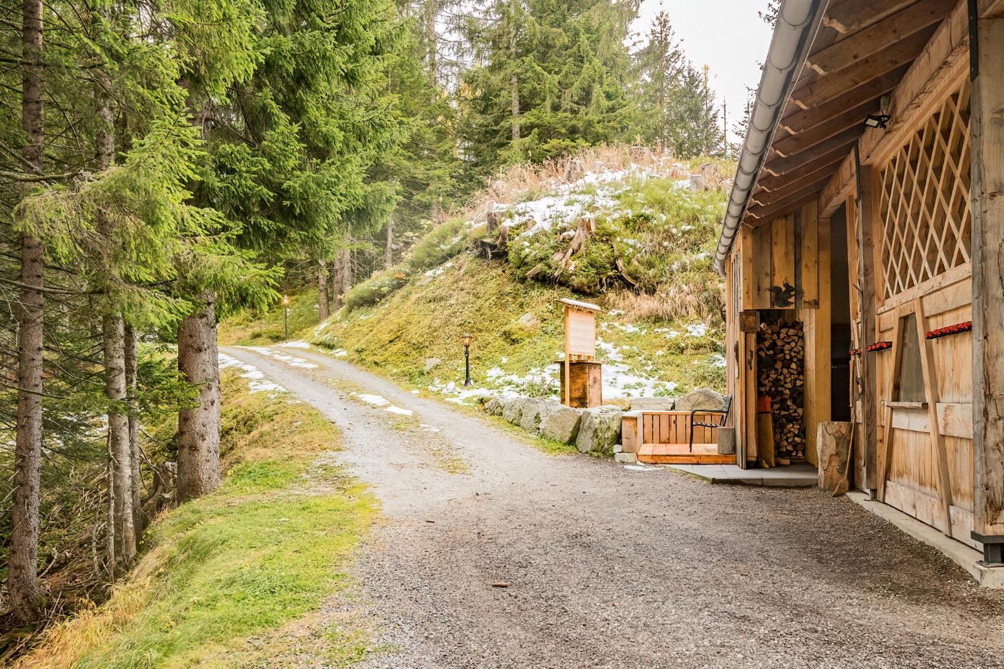 Ferienhäuser Tschofen Garfrescha Sankt Gallenkirch Exterior foto