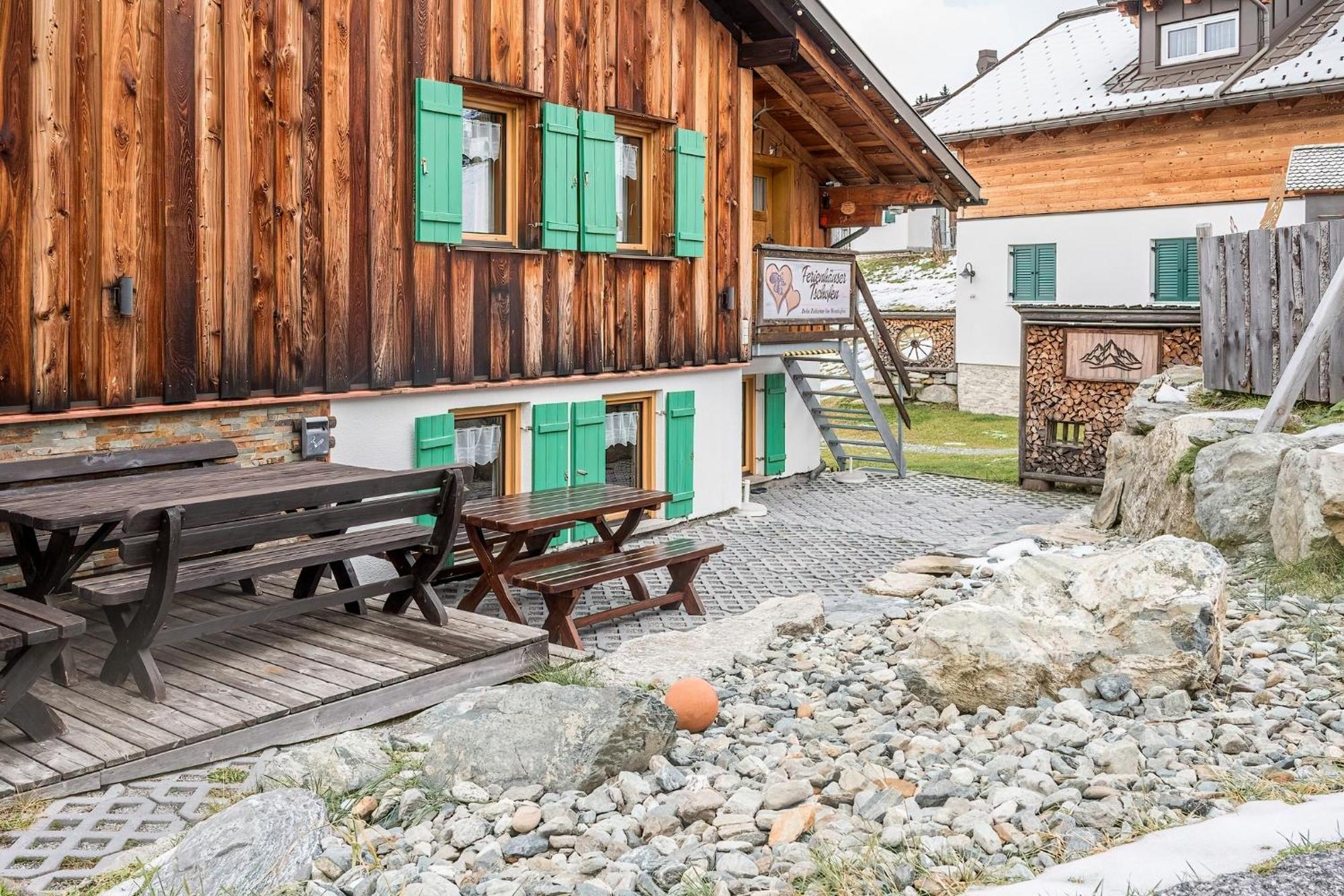 Ferienhäuser Tschofen Garfrescha Sankt Gallenkirch Exterior foto