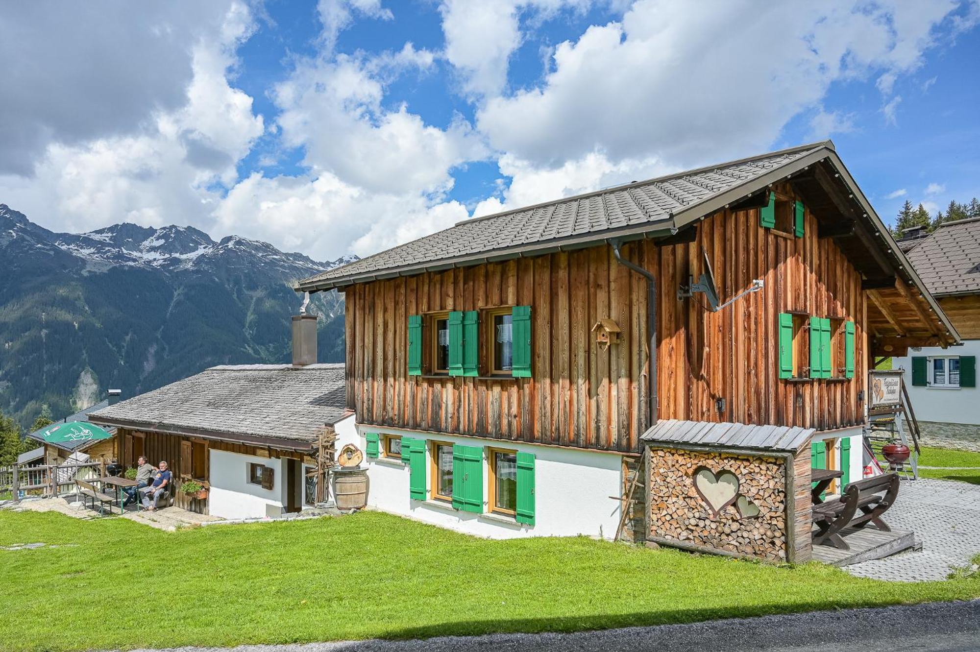 Ferienhäuser Tschofen Garfrescha Sankt Gallenkirch Exterior foto