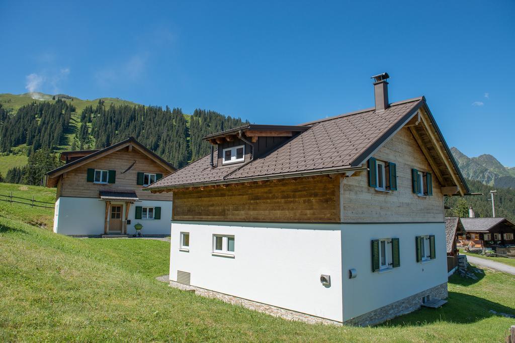 Ferienhäuser Tschofen Garfrescha Sankt Gallenkirch Exterior foto