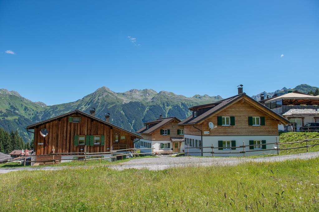 Ferienhäuser Tschofen Garfrescha Sankt Gallenkirch Exterior foto