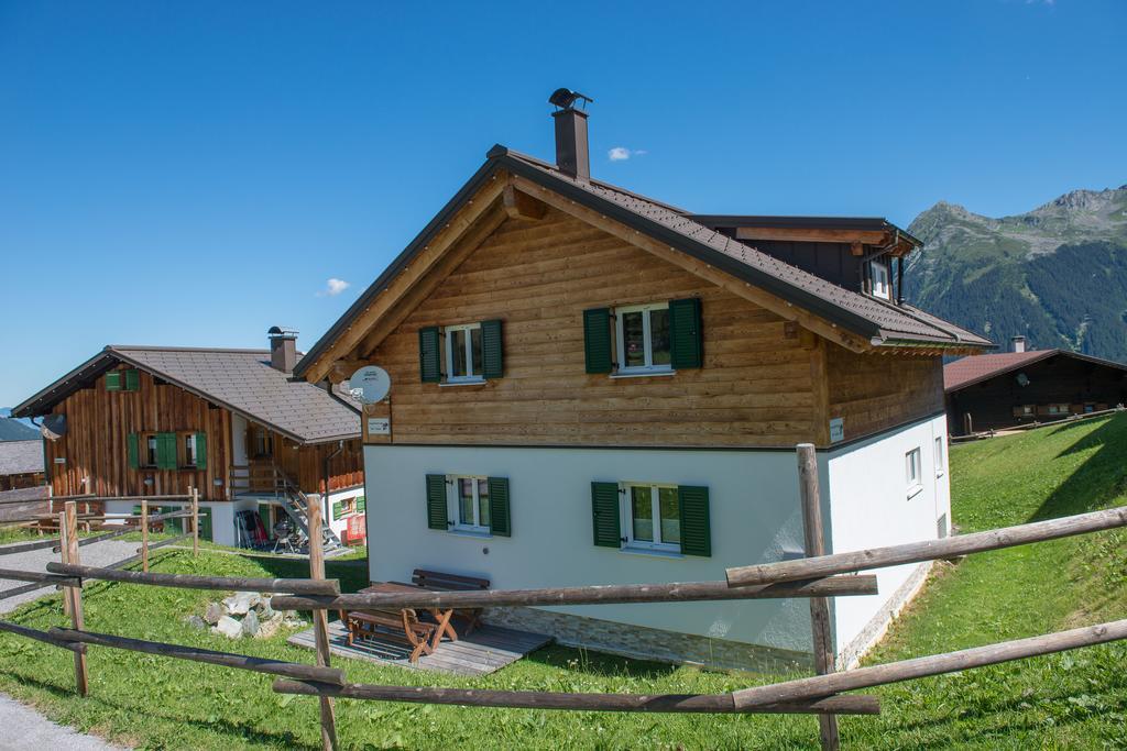 Ferienhäuser Tschofen Garfrescha Sankt Gallenkirch Exterior foto